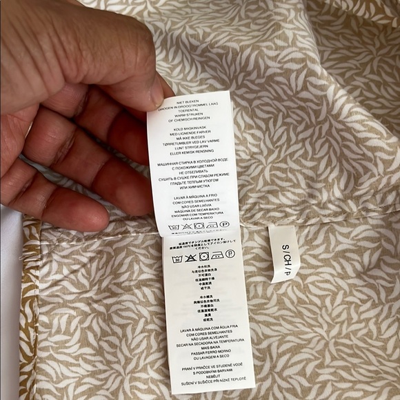 Michael Kors Tan Casual Button Down Shirt - Picture 10 of 11